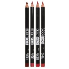 Карандаш для губ КГ-19, 1,7 г, 4 тона ЮниLook